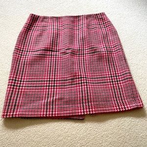 Talbots Pink Herringbone Skirt
